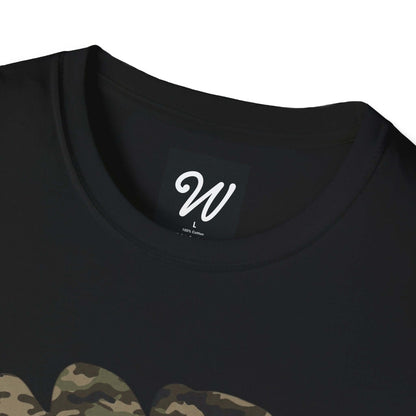 leichtes Camo T-Shirt aus weicher Baumwolle